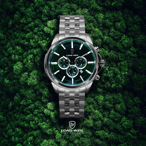 ساعت لوندویل مردانه سه_موتور_کرنوگراف فول استیل اورجینال