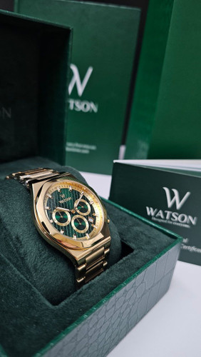 ساعت واتسون مردانه سه موتور کرنوگراف بند استیل