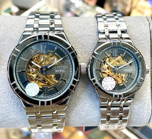 سیتی زن اتوماتیک (بدون نیاز به باطری) بند استیل