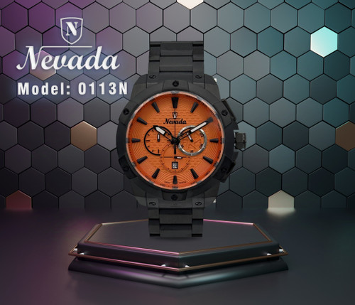 ساعت مردانه نوادا کرنوگراف اورجینال فول استیل