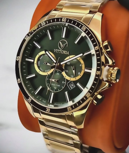 ساعت مچی مردانه ویتوریا سه موتوره کرنوگراف