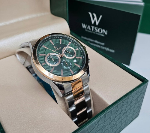 ساعت واتسون مردانه سه موتور فعال فول تایم