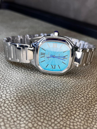 ساعت زنانه نوی فورس چهارگوش بند استیل