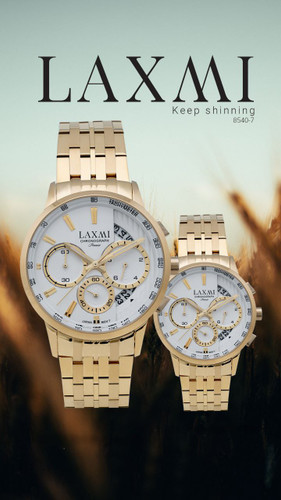 لاکسمی ست سه موتوره کرنوگراف فول استیل اورجینال