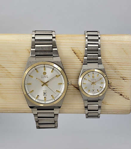 ساعت مچی کوبل ست کلاسیک بند استیل