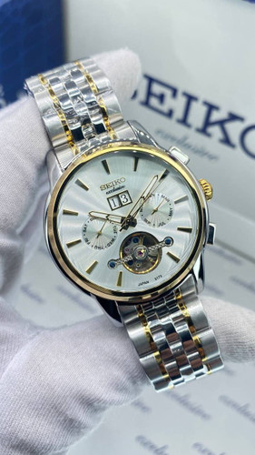 سیکو تقویم درشت اتوماتیک بدون نیاز به باطری