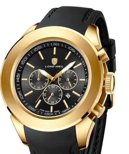 ساعت مچی لوندویل مردانه سه موتور کرنوگراف بند رابر 830025 اورجینال