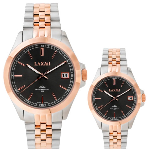 ساعت مچی لاکسمی ست کلاسیک بند استیل اورجینال 8506