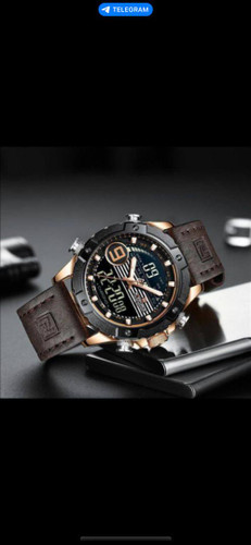 ساعت مچی مردانه ناوی فورس دوزمانه اورجینال